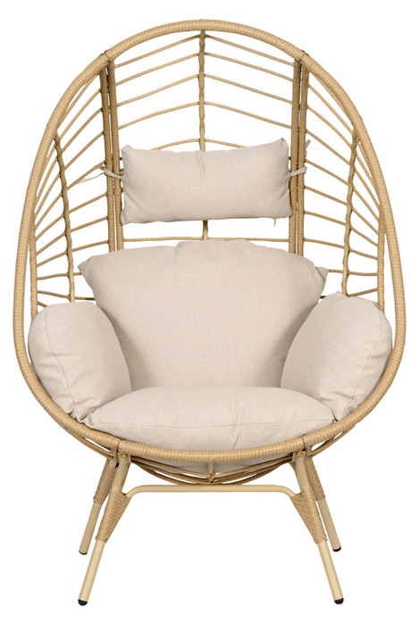 Loungestol rattan natur - Sunlife